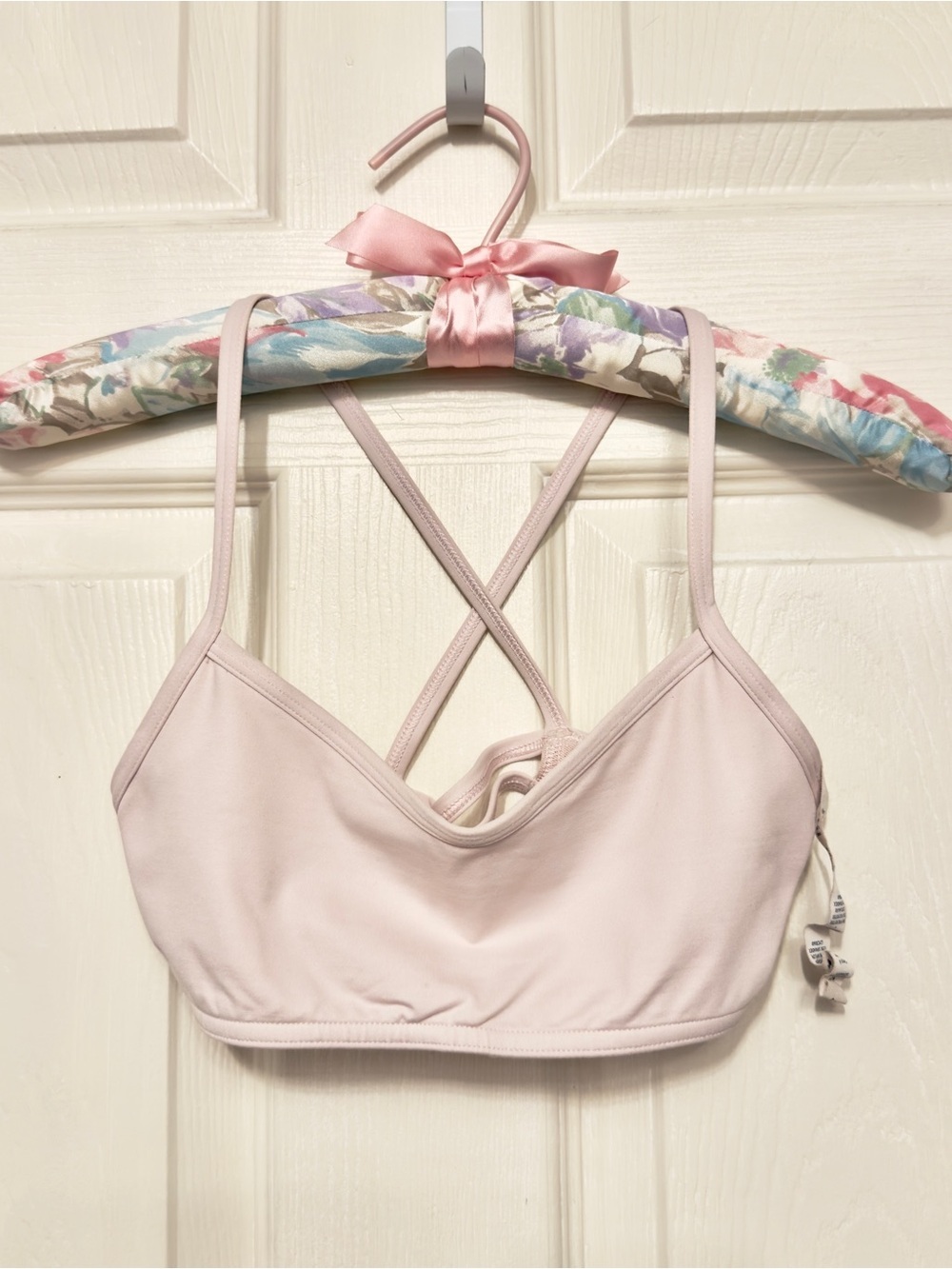 Lululemon Sports Bra Light Pink Women Size 4